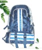 70D polyester cooler backpack with bottle bag