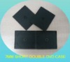 7MM CD BOX /PLASTIC CD CASE //DOUBLE DVD CASE