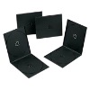 7mm Square  Single Black PP CD Case