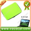 8.9" Laptop Sleeve Case Double Zipper Anti-Shock Bag Green