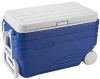 80L plastic trolley cooler box