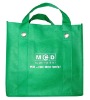80g non woven green shopping tote bag