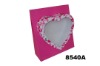 8540A PVC clear window heart-shaped chocolate Case