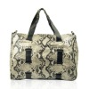 88286-2012 New Arrival imitation snake leather handbag, lady bag