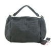 8885 Black fashion genuine leather bag