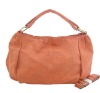 8885 orange dual-use real genuine leather ladies' handbag