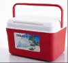 8l plastic insulated camping ice cooler box