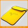 9.6 Inch Neoprene Soft Sleeve Case Bag Cover for Apple iPad 2 Yellow,Pouch Case for ipad2,6 Colors,customers logo,OEM welcome