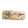 9' satin evening clutch bag hard case