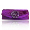 9' satin wholesale clutch purse