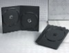 9mm  Black Double DVD Case