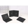 9mm black double DVD case