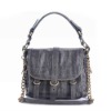 A Classic Women Handbag In Winter