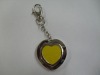 A004 foldable heart bag hanger with keyring