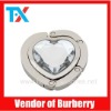 A006 fashion foldable heart bag hanger