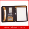 A4 PU leather portfolio