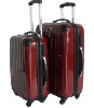 A8101-red  trolley hard case luggage+ABS travel wheeled hard luggage