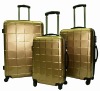 ABS Fashion Luggage+Business luggage trolley bag+Portable ABS luggage A8114-gold