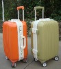 ABS + PC FILM aluminum trolley luggage for business and travelling