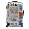 ABS+PC Fashion Printed Trolley Case/Rolling Luggage