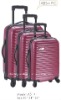 ABS+PC film ZIPPER TROLLEY CASE SET