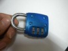 AJF new colorful luggage number locks