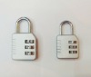 AJF newest fashion case padlock with 3 dials