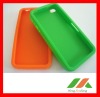 AP iP 4G 100% silicone cases with orange&green color