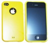Aazzo Gel Case for iPhone 4 / 4S (Yellow)