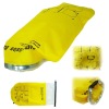 About 5L, built with PVC-free, 300D nylon with double urethane coating, 100% waterproof dry bag