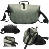 About 5L, built with PVC-free, 300D nylon with double urethane coating, 100% waterproof duffle bags.