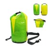 About15L, built with PVC-free, 300D nylon with double urethane coating, 100% waterproof dry bag