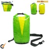 About15L, built with PVC-free, 300D nylon with double urethane coating, 100% waterproof dry bag