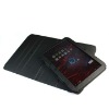 Accessory Leather Carrying Case for Motorola XOOM 2 xyboard Tablet 10.1" Black 360 Stand Case