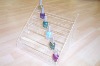 Acrylic nail polish display stand