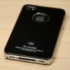 Air Jacket Case with Aluminum Back Plastic Frame for iPhone 4/4sLF-0533 TZ