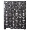 Aligned Bull Heads Pattern iPad 2 Paster Hard Case Cover