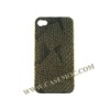 Alligator Skin hard Case Cover for iPhone 4 ,iphone 4 back shell ,Leather Surface