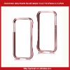 Aluminium Alloy Blade Metal Bumper Case For iPhone 4 4S-Pink