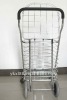 Aluminium alloy foldable shopping cart,supermarket shopping cart