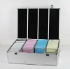 Aluminum 800pcs CD carrying box