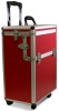 Aluminum Beauty Case with trolley and trays