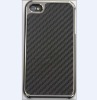 Aluminum Carbon Fiber Case For iPhone 4g Accessories with Retail Package