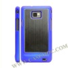 Aluminum Case Cover for Samsung GalaxyS2 i9100 With Plastic Frame(Blue)