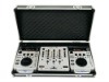 Aluminum Case Designed to Hold Two PRO-Scratch CD Players & One Q-MX1 or Q-M2BPM Mixer