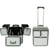 Aluminum Cosmetic case with trolly ( L001)