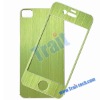 Aluminum Front and Back Case for iPhone 4 + Screen Protector