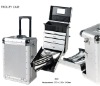 Aluminum Hairdresser Trolley Case,makeup trolley case, for Hair Tools - 520