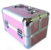 Aluminum Makeup Pink Beauty Case