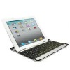 Aluminum Metal Case Wireless Bluetooth Keyboard Case Cover for Apple iPad 2